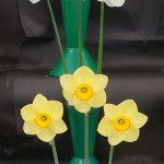 Richard Smales Trophy 3 vases of 3 blooms Ed Crutchley